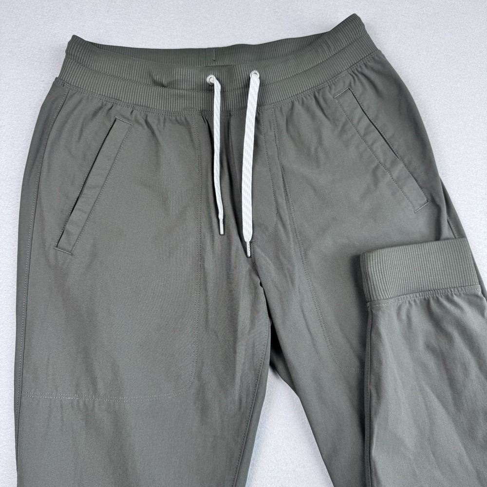 Vuori Meta Jogger Men S Green 30" Performance‎ Gym Athleisure Drawstring Elastic